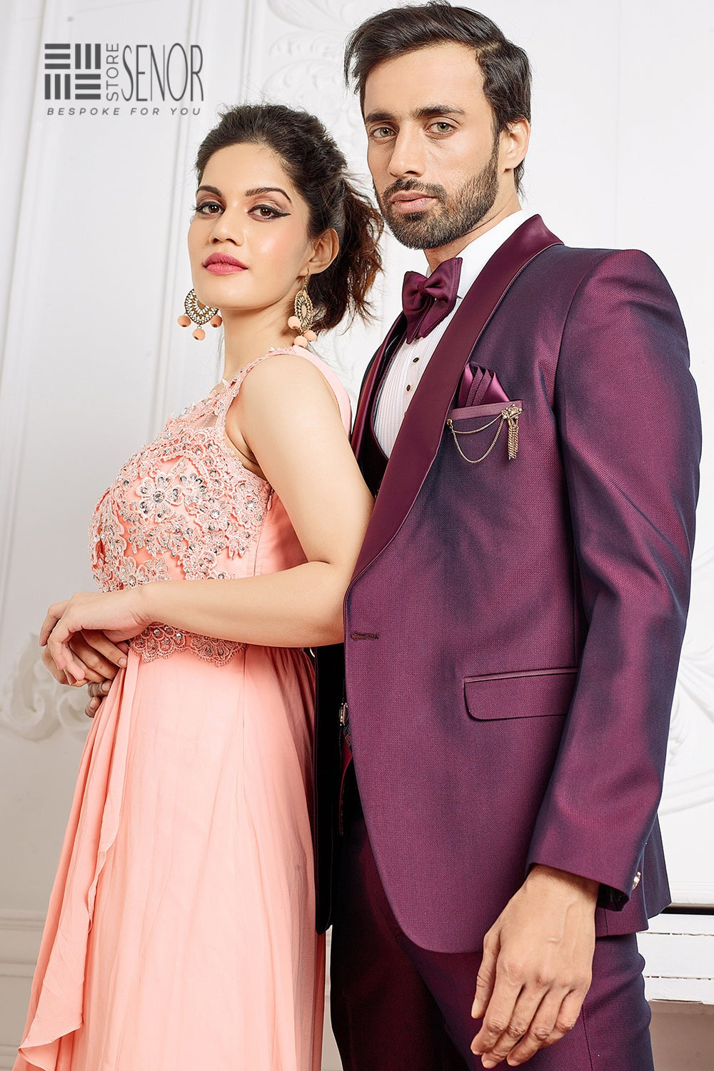Maroon Tuxedo