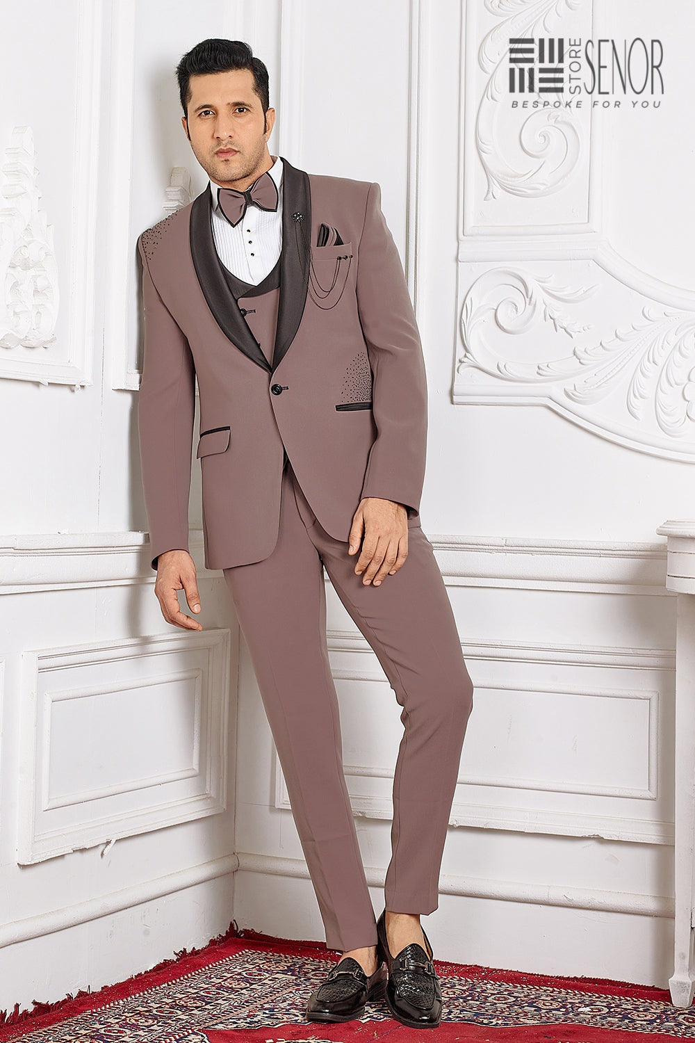 Walnut Elegance Tuxedo